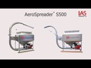 AeroSpreader S500 - Fish farm feeding demonstration