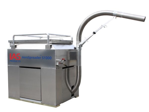 2024 catalogue example - S1000 - Manual periscope, extension, bulk bag safety ring and sound panels (pictured options subject to configuration)