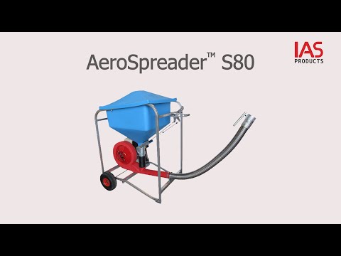 AeroSpreader S80 - Fish farm feeding demonstration