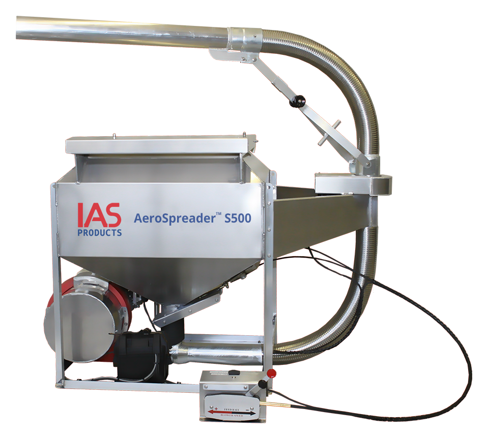 [AS-S500-V02] AeroSPREADER S500 (4inch eductor, AB135 Pull Start 6.5HP, No Inlet Silencer, 4" SS Flex Handheld Hose, No Extension Tube, No Gull Wing, Simple Controls, Stationary Skid 500, No Rotate Motor, No Enclosure Panels)
